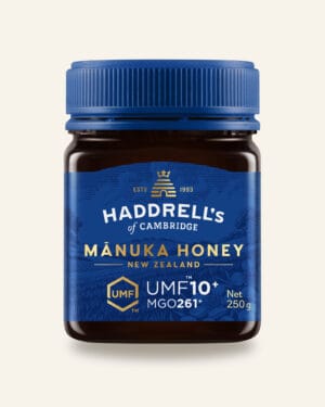 Autentiškas Manuka medus – UMF sertifikuotas umf10 250g 01 front